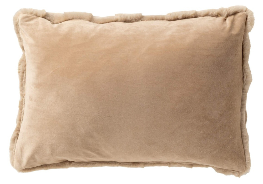 Dutch Decor gefülltes Kissen 'Ferre' 40 x 60 cm Irish Cream - Beige